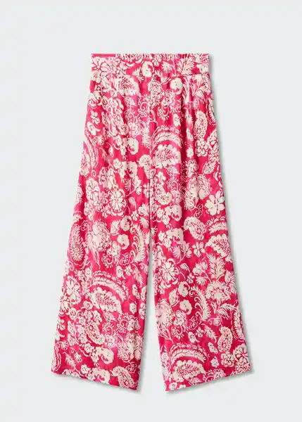 Pantalón Life Rosa Talla M Mujer Mango