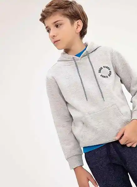 Gef Buzo Buzo Niño Gris 7880 Talla 12