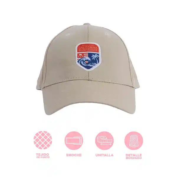 Gorra de Béisbol Romantic Sea Khaki Miniso