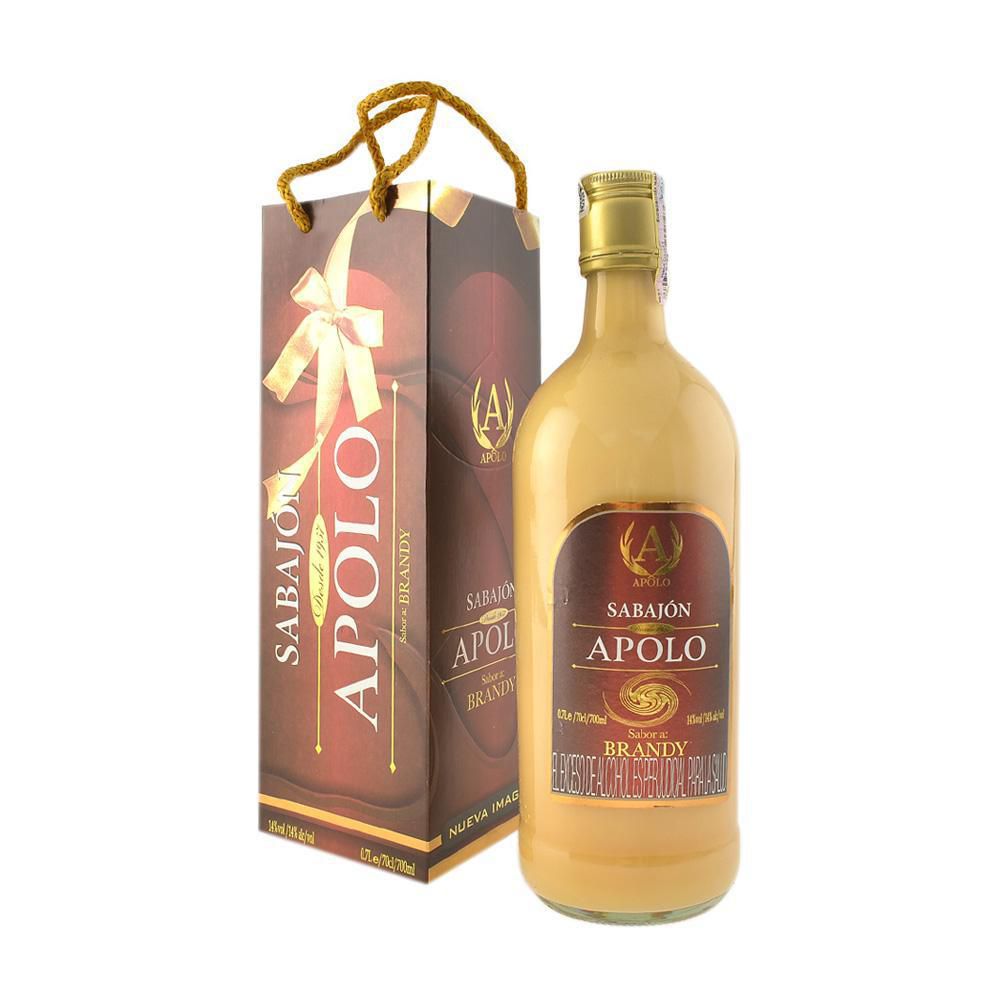 Apolo Sabajón Sabor a Brandy 700 ml
