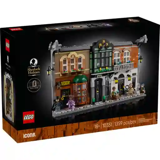Set Construcción Rincón Entre Libros: Sherlock Holmes Lego