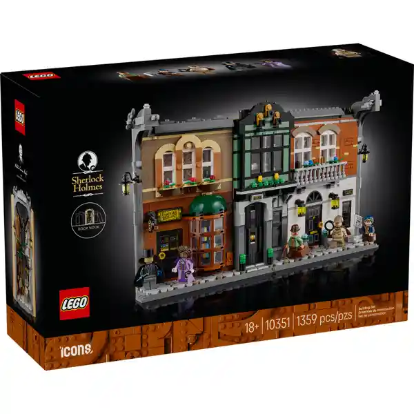 Set Construcción Rincón Entre Libros: Sherlock Holmes Lego