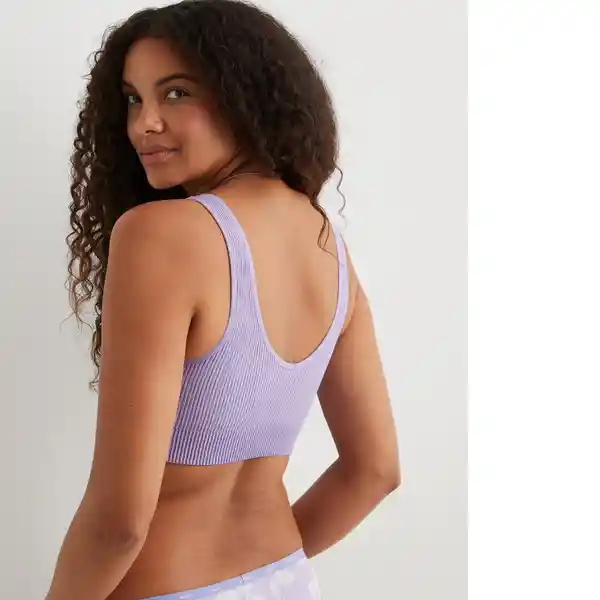 Bralette Morado Talla: SMALL American Eagle