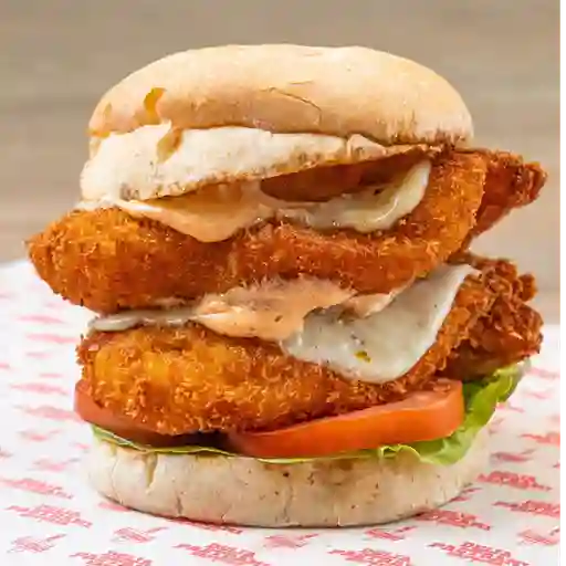 Crunchy chiken burguer