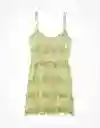 Vestido Mujer Verde Talla X-SMALL 400381940238 American Eagle