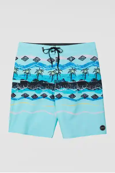 ONeill Short de Baño Hyperfreak Heist Print Am Aquamarine T. 38