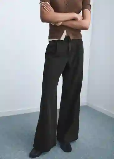 Jean Ona Tejano Negro Talla 36 Mujer Mango