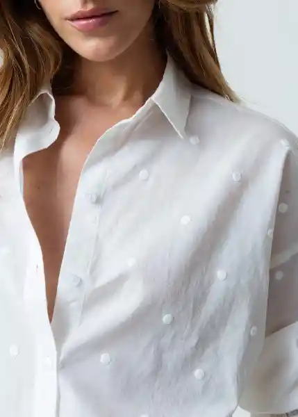 Camisa Mujer Crudo Puro Claro Talla S Naf Naf