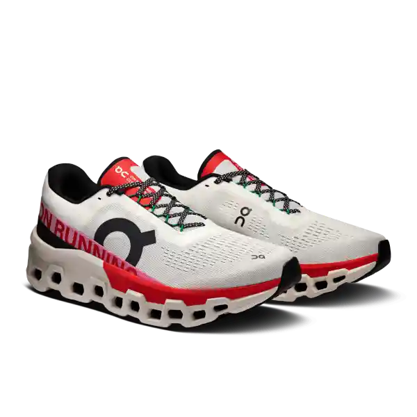 On Tenis Para Correr Cloudmster 2 Hombre Blanco Talla 8.5