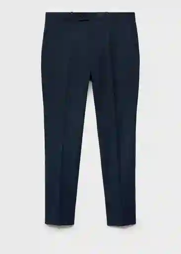 Pantalón Milan Navy Talla 38 Hombre Mango