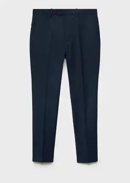 Pantalón Milan Navy Talla 38 Hombre Mango