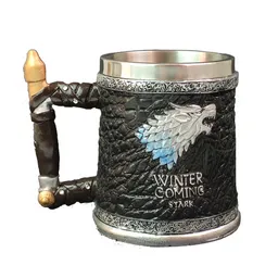 Mug Game of Thrones Winter Coming Stark