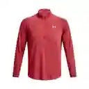 Under Armour Buzo Streaker Half Zip Hombre Rojo Talla LG