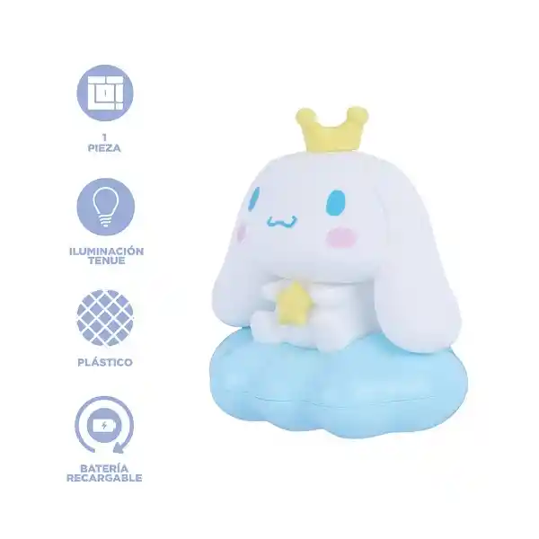 Lámpara de Noche Nube Cinnamoroll Serie Sanrio Miniso