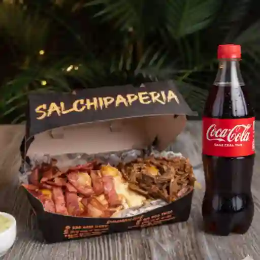 Combo la crespa + coca cola litro 1/2