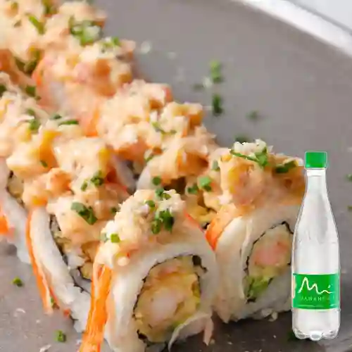 Combo Crunch Salar X 12 Bocados +Agua Manantial C/Gas