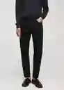 Pantalón Jean Sam Tejano Negro Talla 40 Hombre Mango