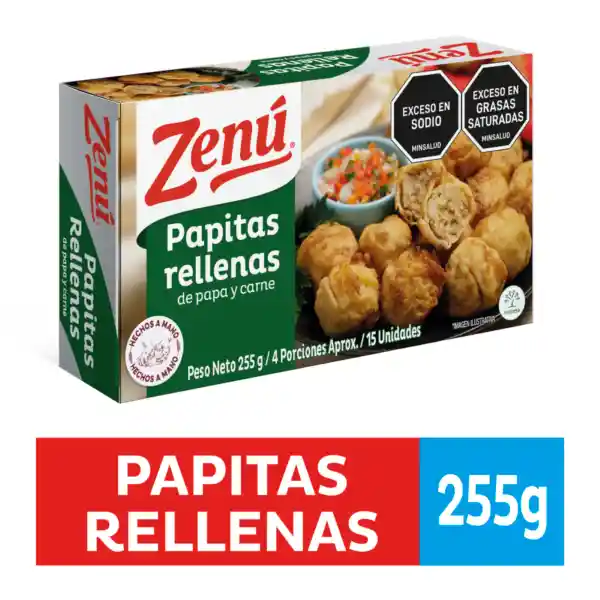 Zenú Papitas Rellena Papa y Arroz