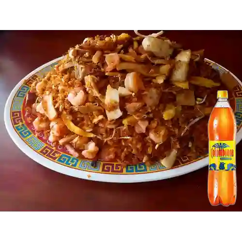 Combo Chau Fan Ocho Delicias + Colombiana 1.5 l