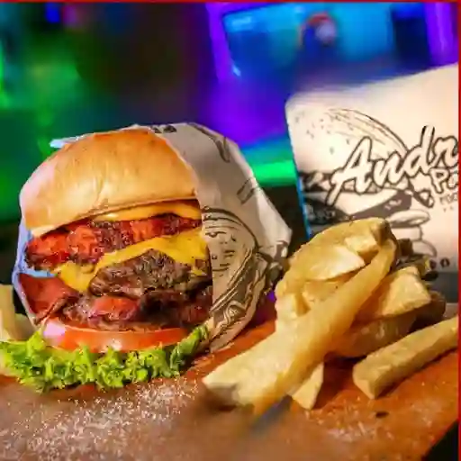 Combo Hamburguesa Mexicana