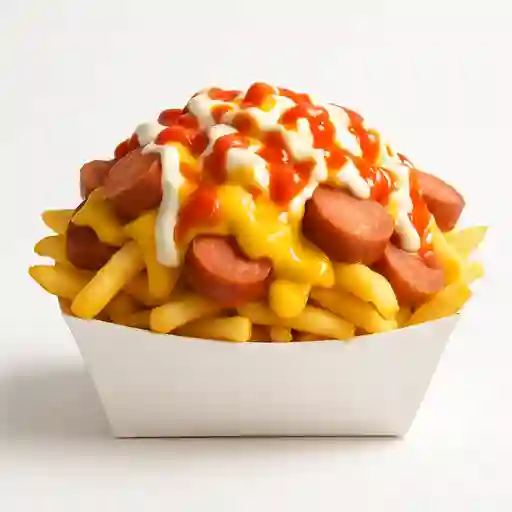 Salchipapas Americana