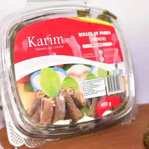 Rollos de parra de garbanzo