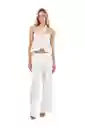 Pantalón Buena Mar-Marfil XS Mercedes Campuzano