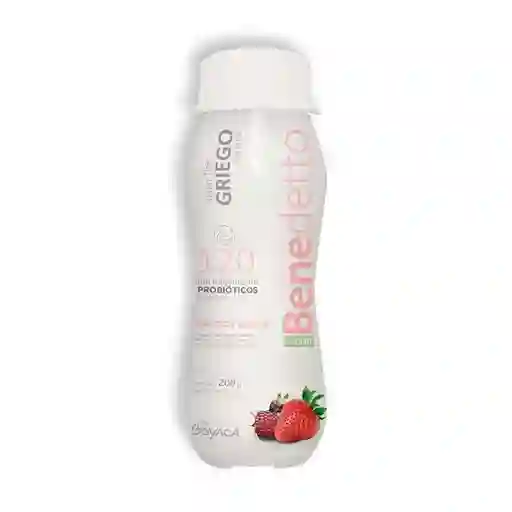 Benedetto Yogurt Griego Bebible Frutos Rojos