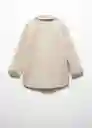 Abrigo Carla Beige Talla 12 Niña Mango