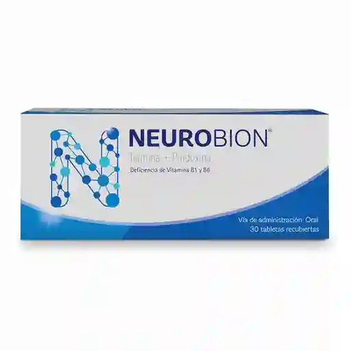 Neurobión Vitaminas Del Complejo B Tabletas 30 Unidades