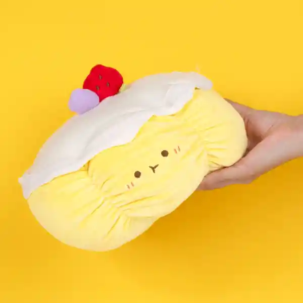 Peluche Tarta de Fresa Amarilla Serie Dessert Miniso