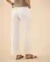 Pantalón Blanco 0 Claro Talla 12 432G006 Esprit