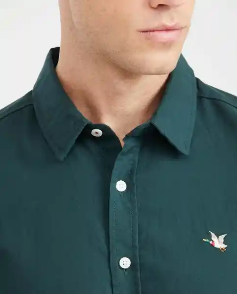 Camiseta Oxford Verde Nafta Ultra Oscuro T. M Chevignon