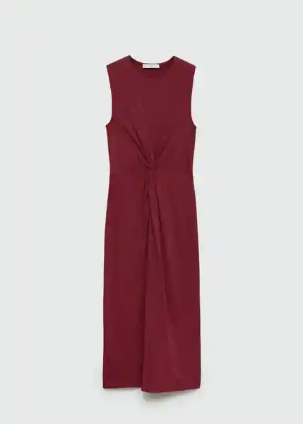 Vestido Fertina Granate Talla XS Mujer Mango