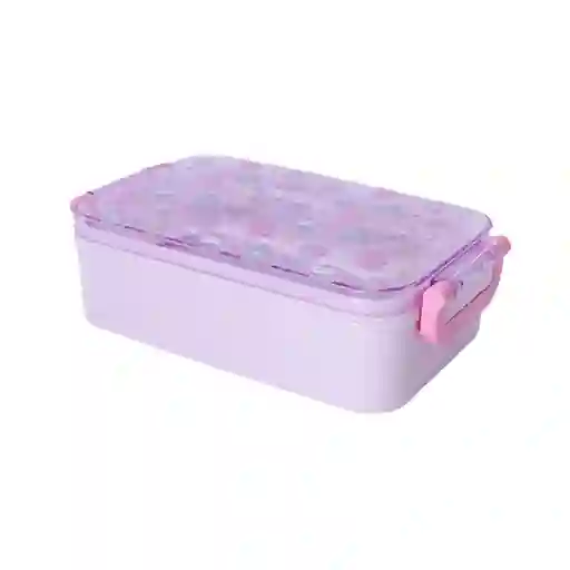 Contenedor Para Alimentos de Serie Mis Pastelitos Morado Miniso