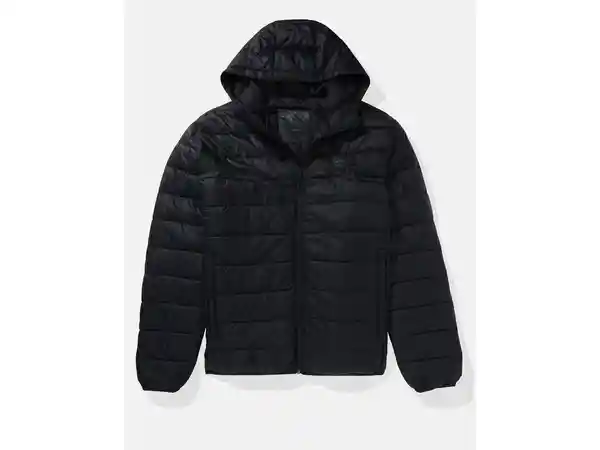 Chaqueta Capa Hombre Negra Talla Small American Eagle