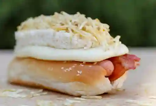 Perrito con Tocineta+ Gaseosa 400 ml