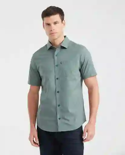 Camiseta Carbón Pocket Verde Escocés Ultra Oscuro S Chevignon
