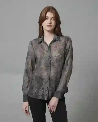 Camisa Mujer Verde Talla S 219G025_VER176212 Rifle