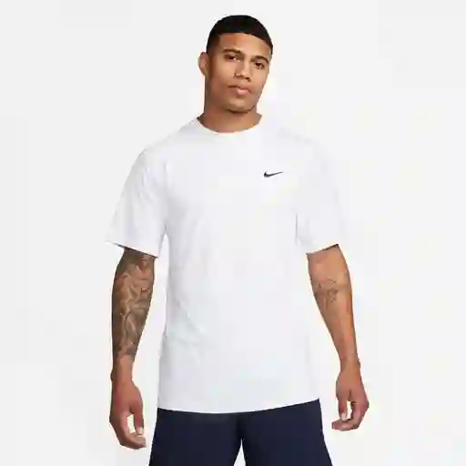 Nike Camiseta M Df Uv Hyverse Ss Para Hombre Blanco Talla S