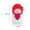 Peluche Cordero Baa Sombrero de Fresa Serie Miniso