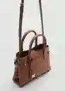 Bolso P Harvey Cuero Talla 99 Mujer Mango