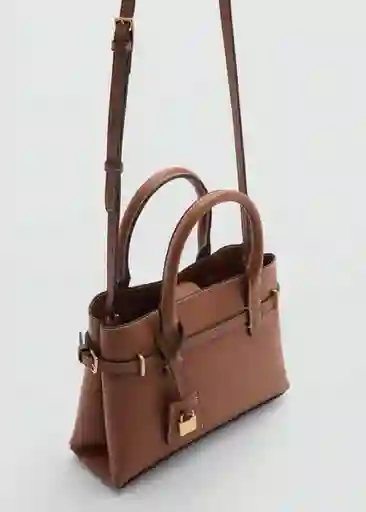 Bolso P Harvey Cuero Talla 99 Mujer Mango