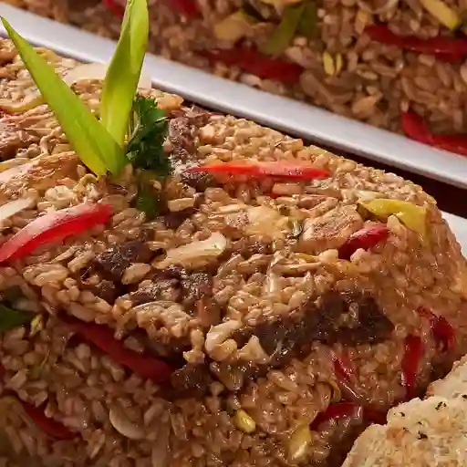 Arroz tailandes de res