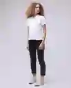  Camiseta Polo Mujer Blanco Talla Xl 600D007 AMERICANINO 