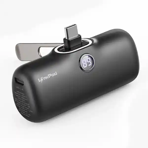 Iwalk Batería Con Soporte L.P Android Negro 5000mah