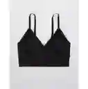 Bralette Negro Talla Small Aerie American Eagle