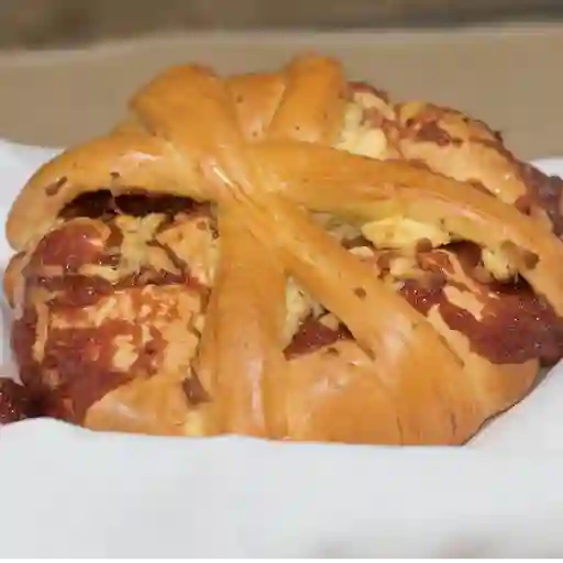 Canasta de bocadillo y queso