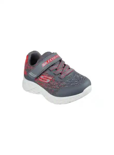 Skechers Tenis Microspec Niño Gris 10