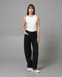 Pantalón Mujer Negro Talla 4 263G008NEG194007 Rifle